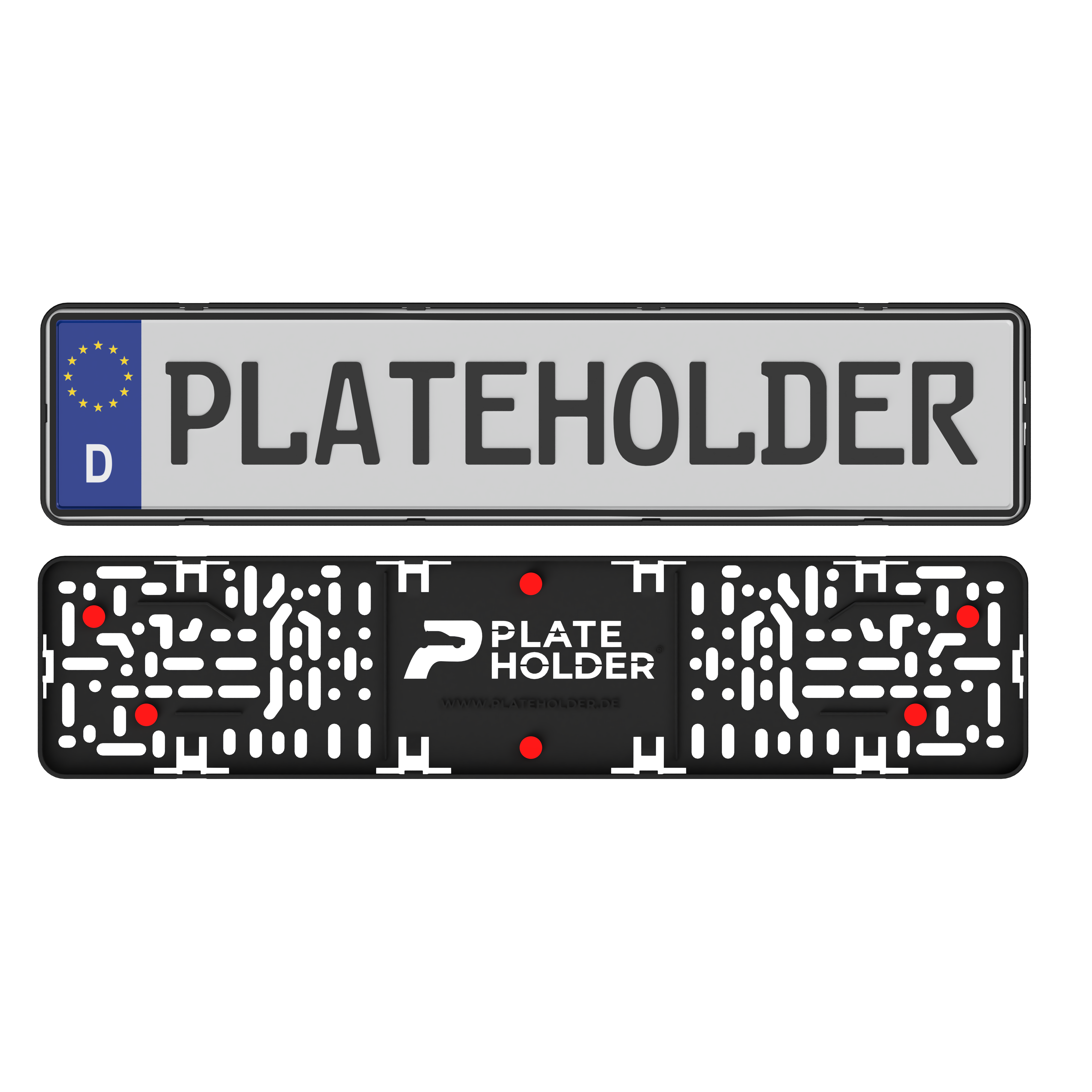 License plate holder V2