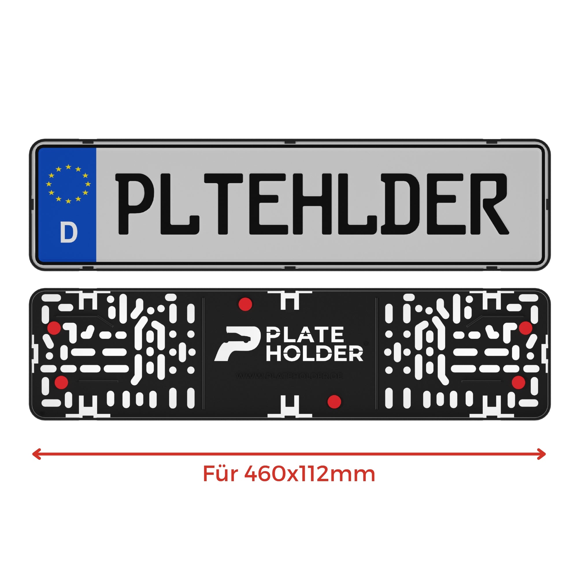 License plate holder V2