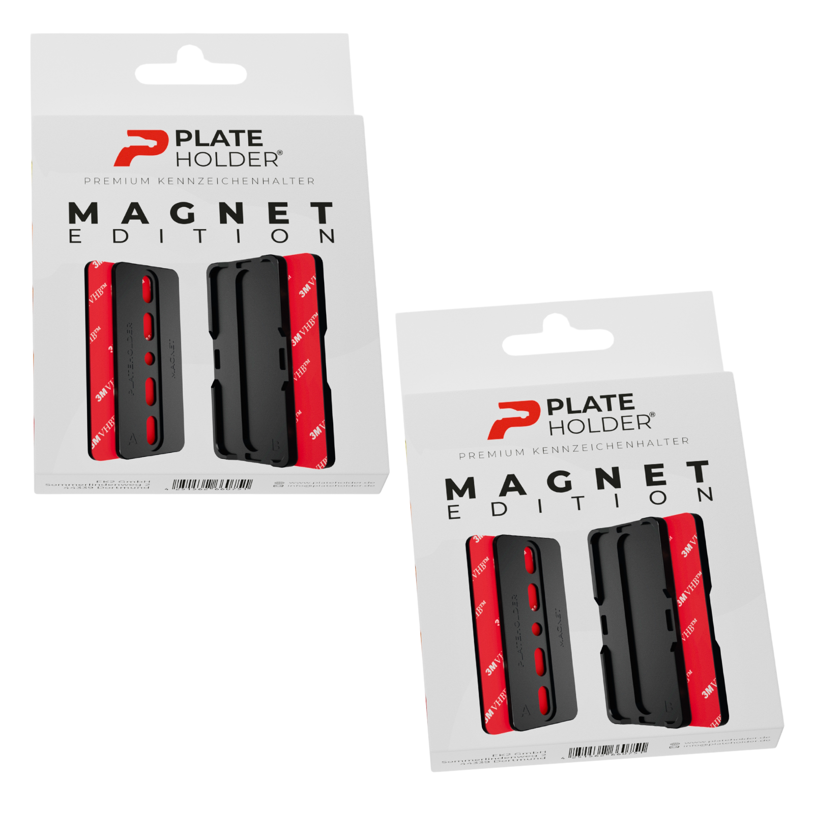 DM Magnet Komplett Set magnetischer Auto unsichtbarer Kennzeichenhalte –  Tuning King